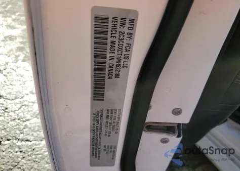 2021 Dodge Charger R/T из США, поврежденный, VIN 2C3CDXCT1MH522108